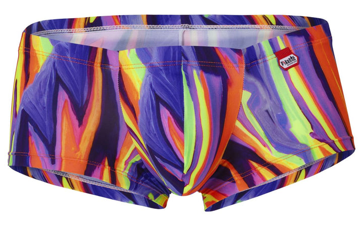 Pikante Abstract Men's Trunk Underwear in Purple – men's trunks