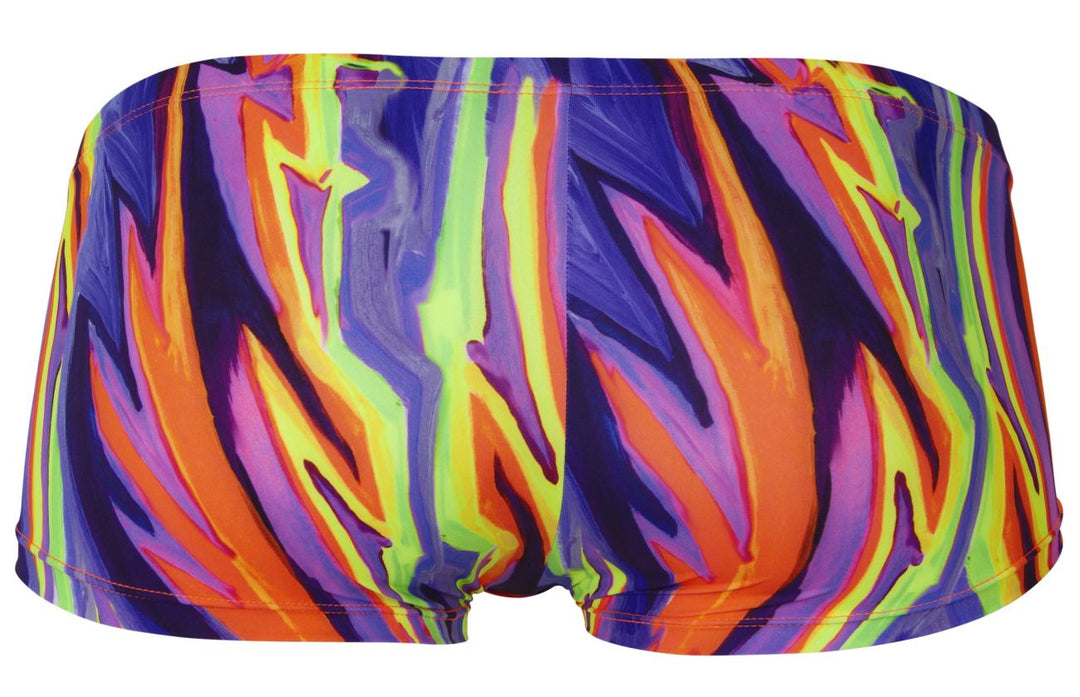Pikante Abstract Men's Trunk Underwear in Purple – men's trunks