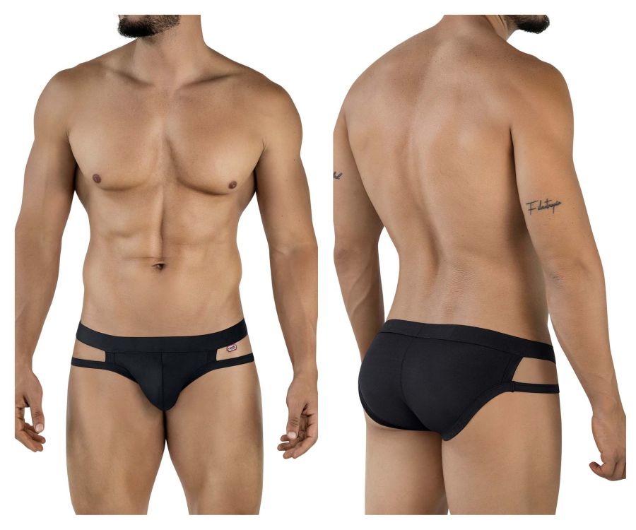 Pikante Lenox Men's Bikini Brief in Black – men's briefs