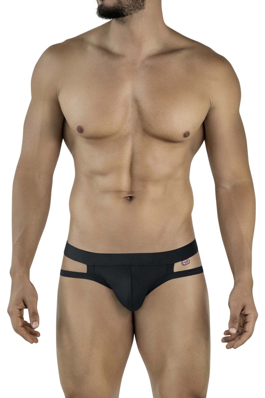 Pikante Lenox Men's Bikini Brief in Black – men's briefs