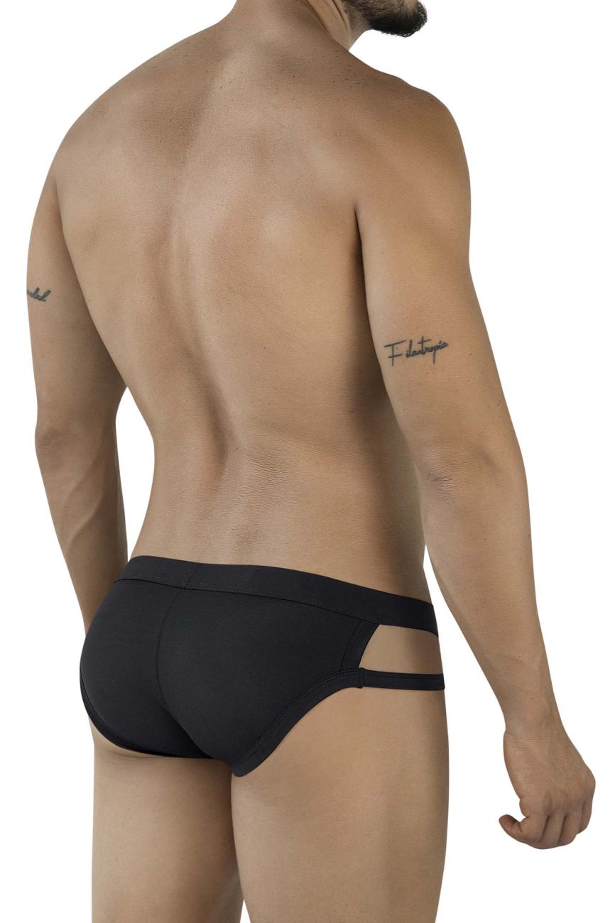 Pikante Lenox Men's Bikini Brief in Black – men's briefs