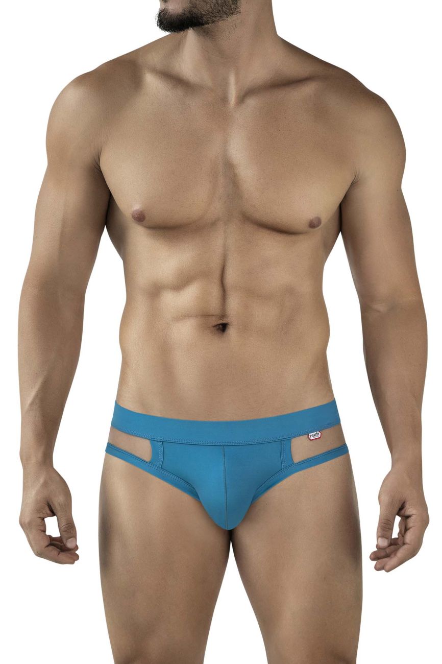 Pikante Lenox Men's Bikini Brief in Blue – men's briefs