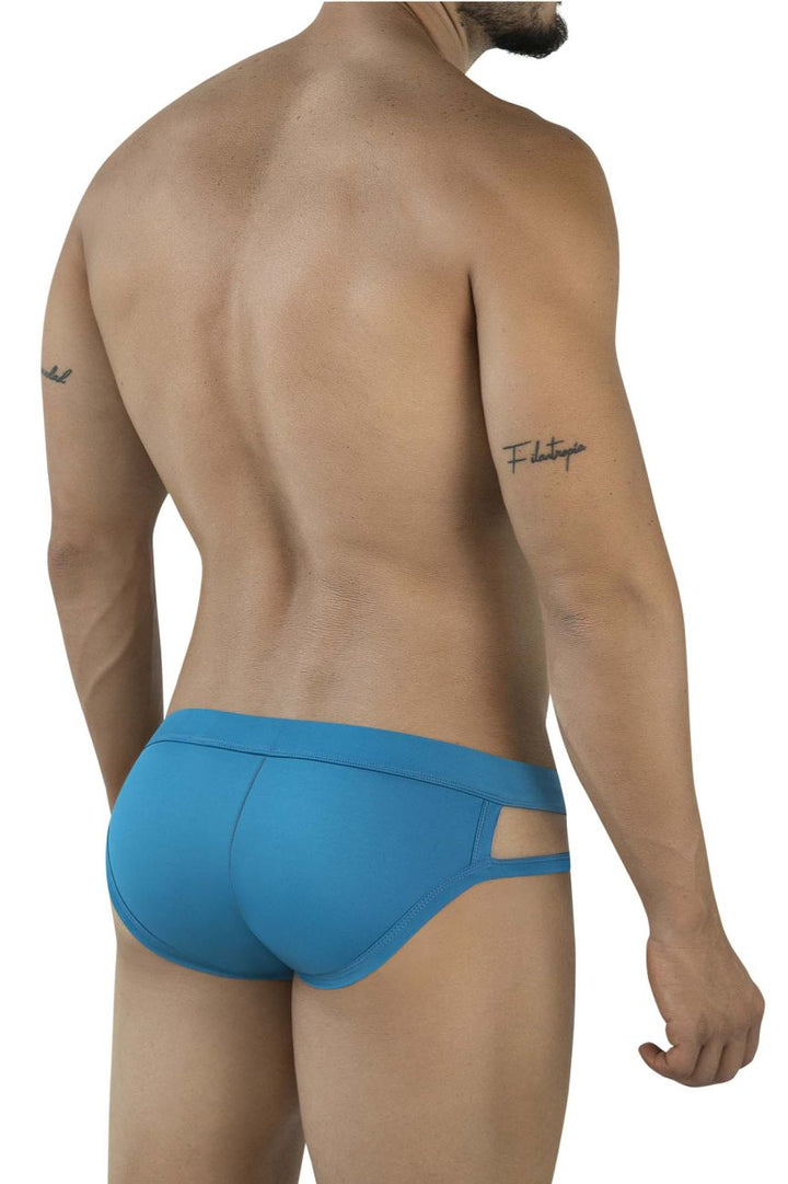 Pikante Lenox Men's Bikini Brief in Blue – men's briefs