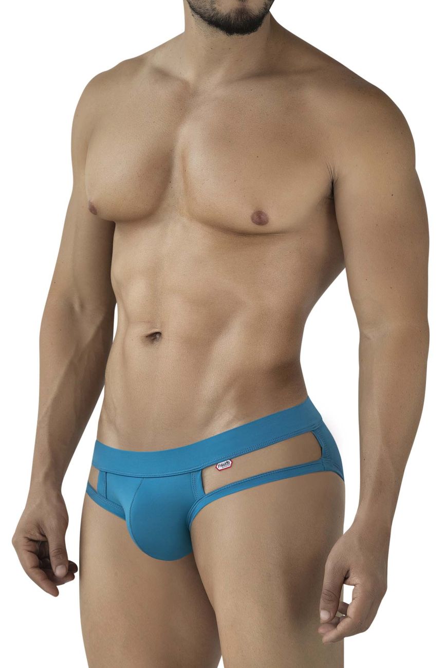 Pikante Lenox Men's Bikini Brief in Blue – men's briefs