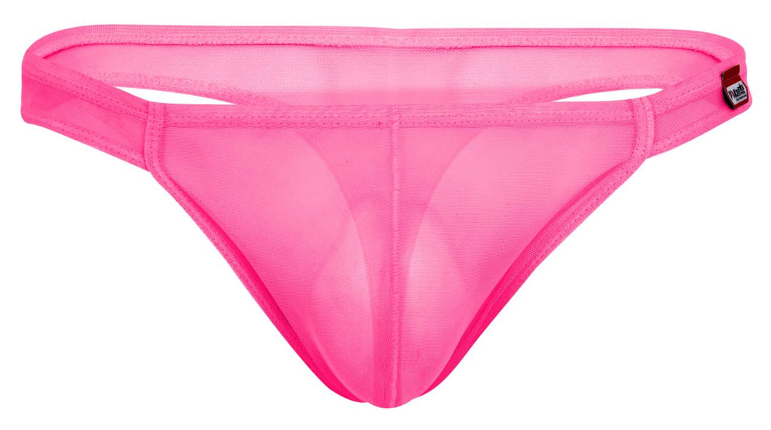 Pikante Amusing Men's Thong in Fuchsia Mesh – men's thongs