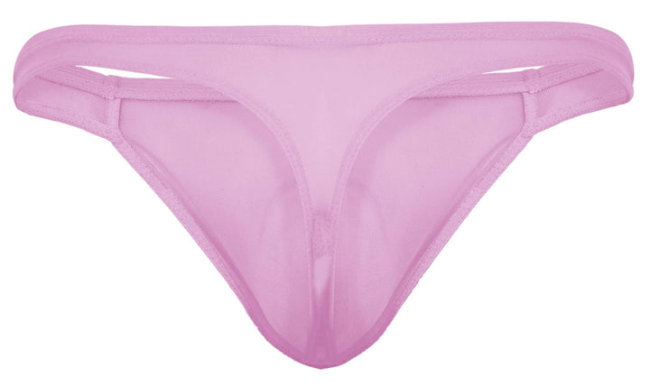 Pikante Amusing Men's Thong in Lilac Mesh – men's thongs