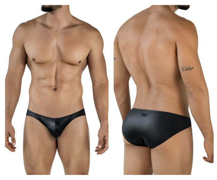 Pikante Candy Men's Bikini Brief in Black – men's briefs