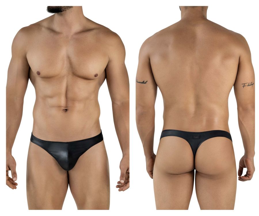 Pikante Candy Men's Thong in Black – men's thongs