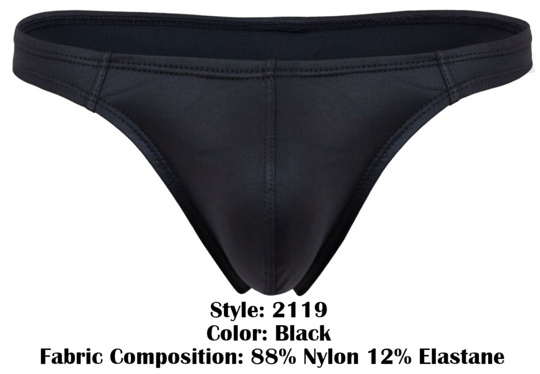 Pikante Candy Men's Thong in Black – men's thongs