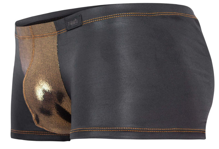 Pikante Gold Cup Men's Trunk Underwear in Black – men's trunks