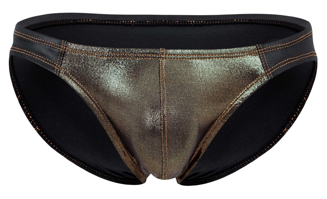 Pikante Gold Cup Men's Bikini Brief in Black – men's briefs