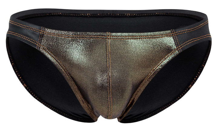 Pikante Gold Cup Men's Bikini Brief in Black – men's briefs