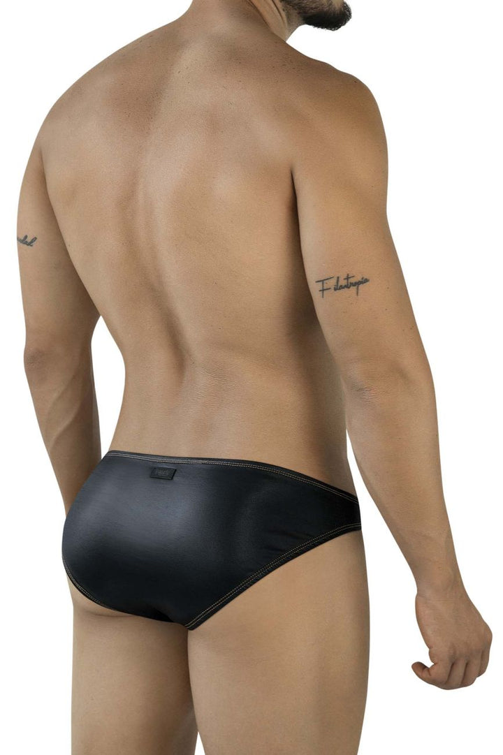 Pikante Gold Cup Men's Bikini Brief in Black – men's briefs