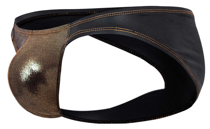 Pikante Gold Cup Men's Bikini Brief in Black – men's briefs