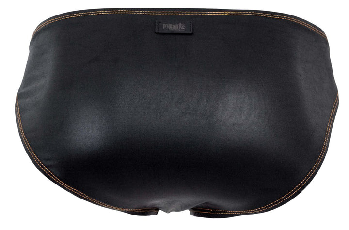 Pikante Gold Cup Men's Bikini Brief in Black – men's briefs