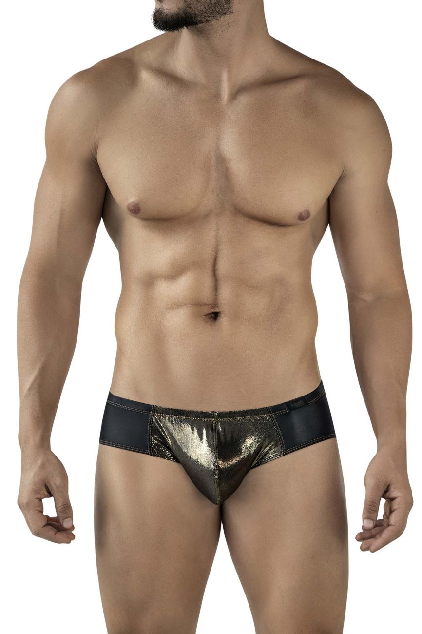 Pikante Gold Cup Men's Bikini Brief in Black – men's briefs