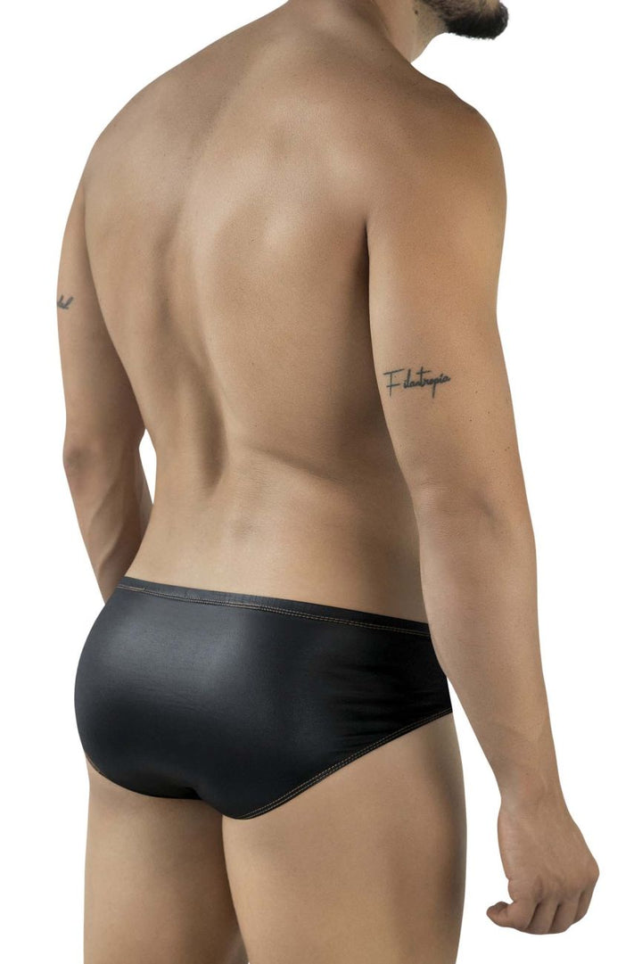 Pikante Gold Cup Men's Bikini Brief in Black – men's briefs