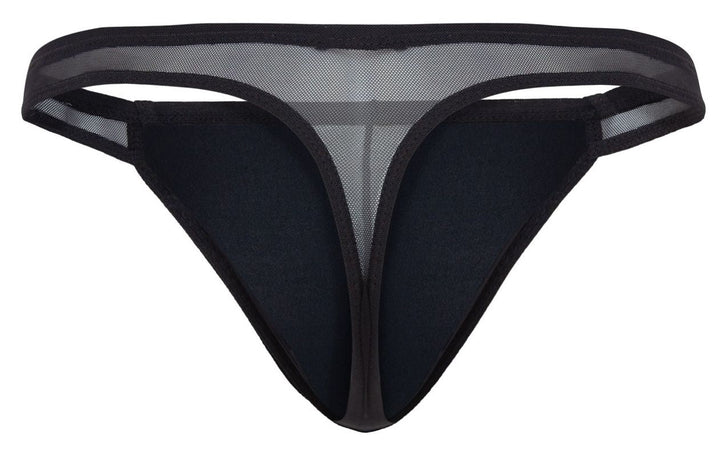 Pikante Gold Cup Men's Thong in Black – men's thongs