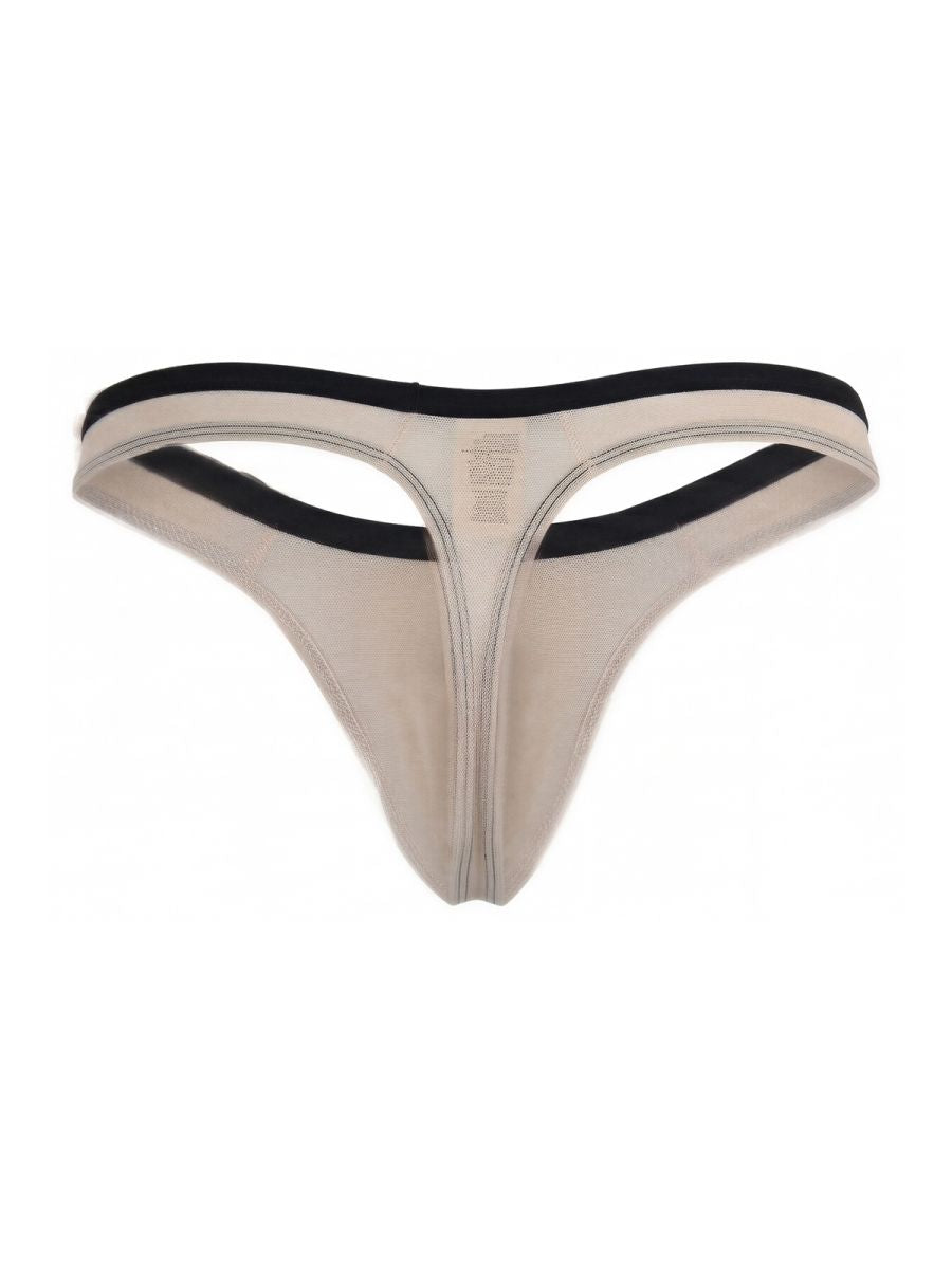 Pikante Isis Sleek Thong Men's Thong in Beige – men's thongs