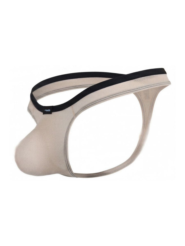 Pikante Isis Sleek Thong Men's Thong in Beige – men's thongs
