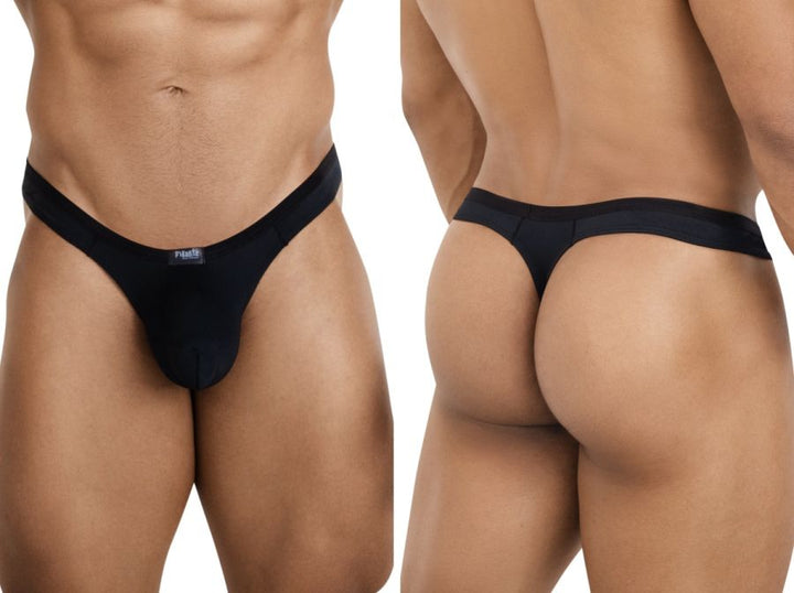 Pikante Seductive Comfort Isis Men's Thong in Black – men's thongs