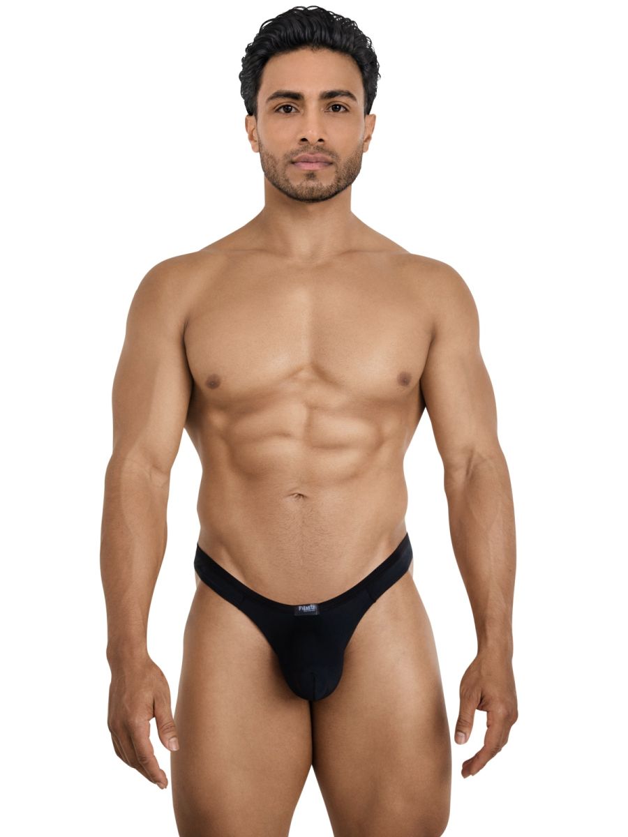Pikante Seductive Comfort Isis Men's Thong in Black – men's thongs