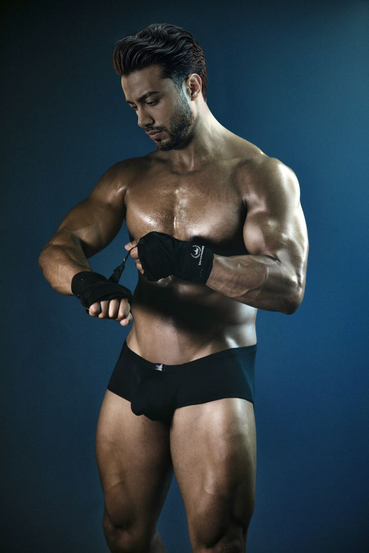 Pikante Thot Men's Trunk Underwear in Black – men's trunks