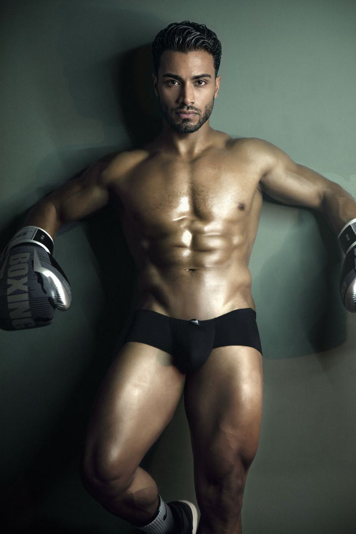Pikante Thot Men's Trunk Underwear in Black – men's trunks