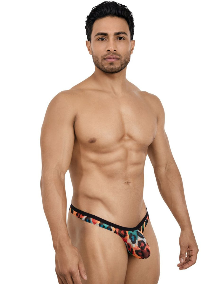 Pikante Animal Print Men's Thong in Multi Colored – men's thongs