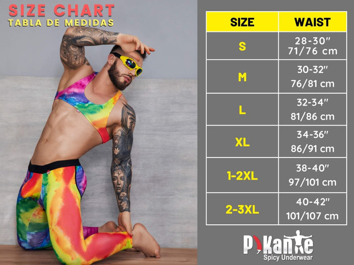 Pikante Bestival Bikini in Green – men's briefs