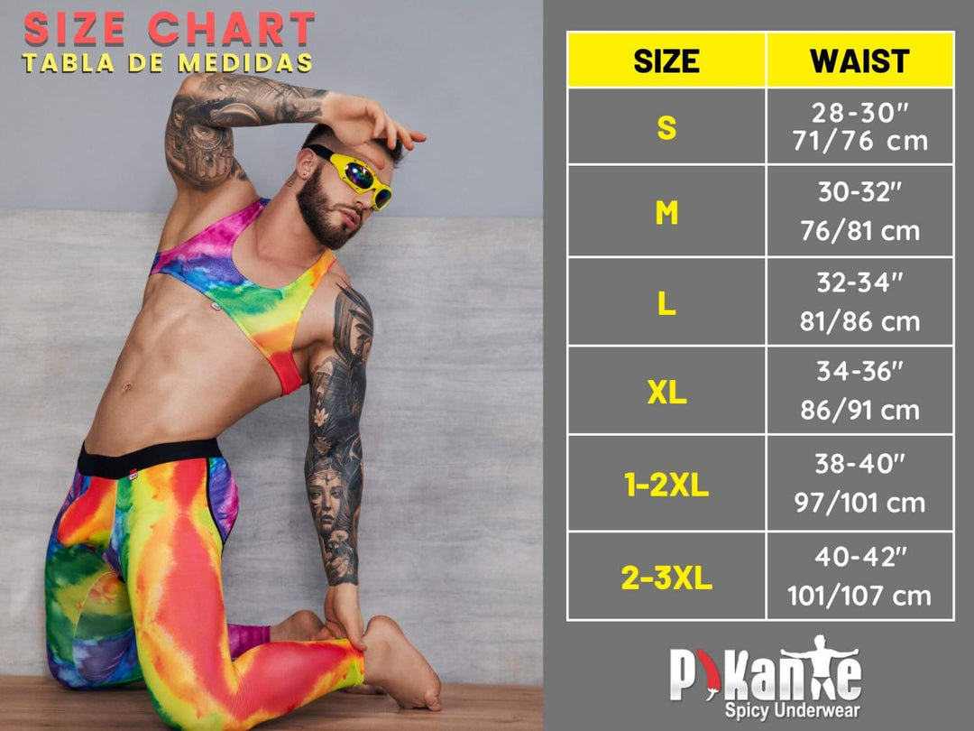Pikante Sonar Thongs in Red – men's thongs