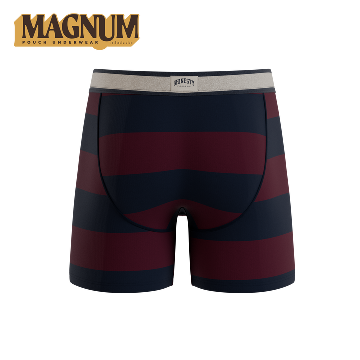 Shinesty The Pitch rugby stripe Ball Hammock Magnum Big Pouch – men's rugby stripe big pouch boxer