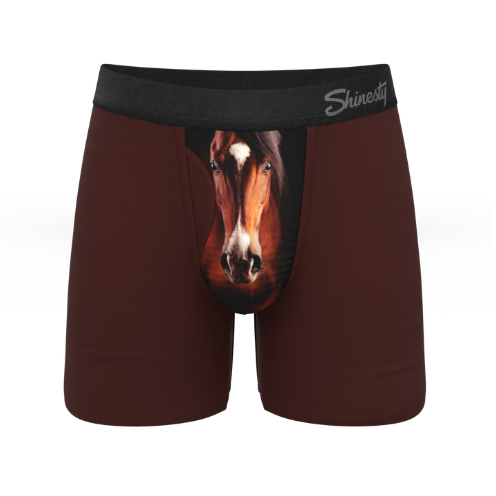 Shinesty "The Pony Express" Horse Ball Hammock® Pouch Underwear with Fly