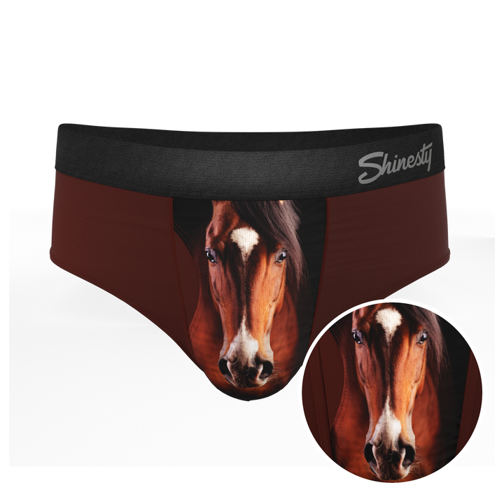 Shinesty "Pony Express" Horse Ball Hammock® Pouch Briefs