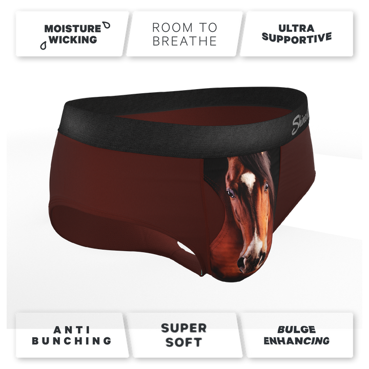 Shinesty "Pony Express" Horse Ball Hammock® Pouch Briefs
