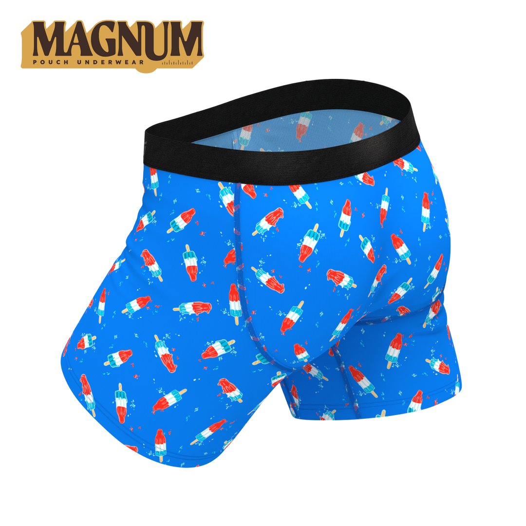 USA Popsicle Boxer Briefs with Magnum Ball Hammock® Pouch
