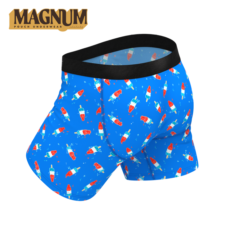 USA Popsicle Boxer Briefs with Magnum Ball Hammock® Pouch