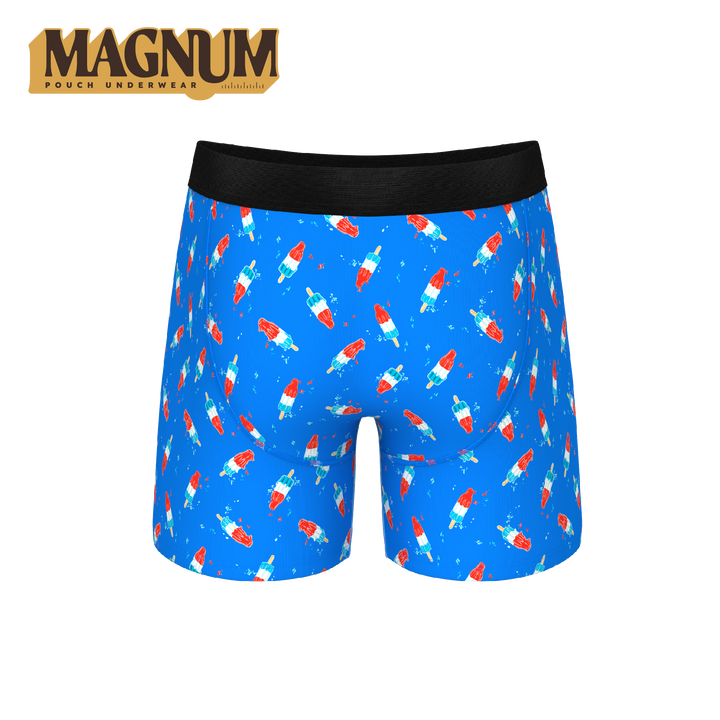 USA Popsicle Boxer Briefs with Magnum Ball Hammock® Pouch