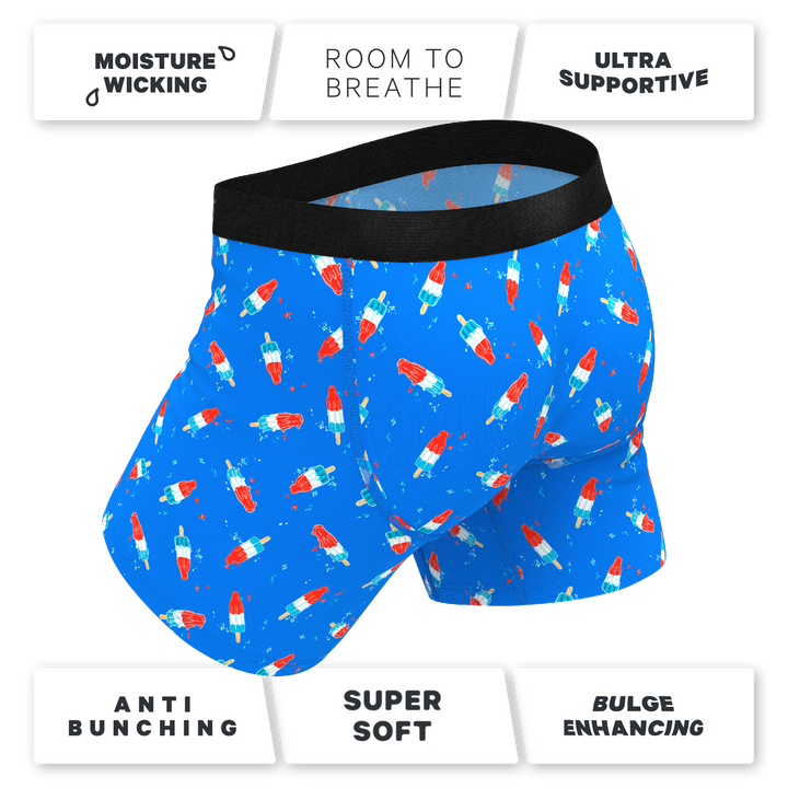 Shinesty "Popsicle Stick Apex" USA Ball Hammock® Pouch Underwear