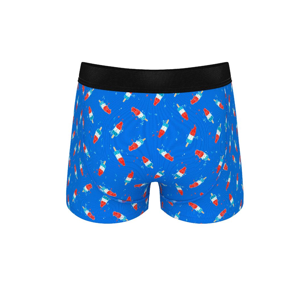 Shinesty "The Popsicle Stick Apex" USA Popsicle Ball Hammock® Pouch Trunks Underwear