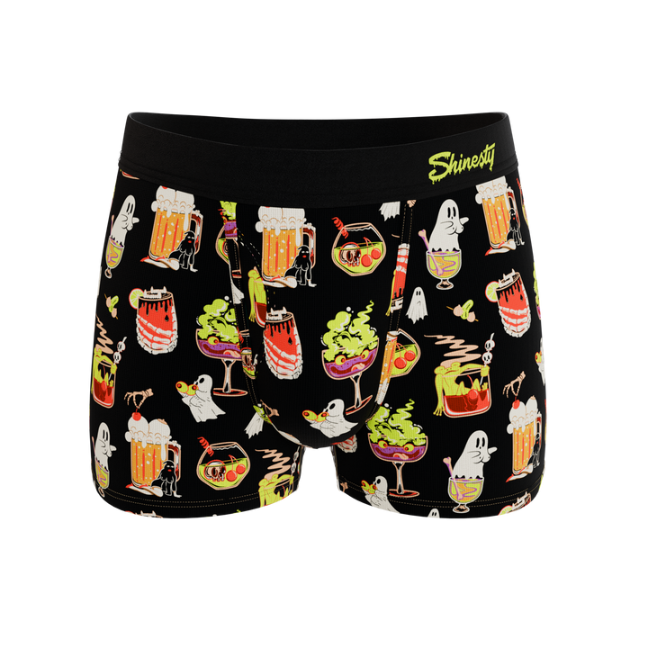 Shinesty The Potions Pub Halloween cocktail Ball Hammock pouch trunks – men's Halloween trunk underwear