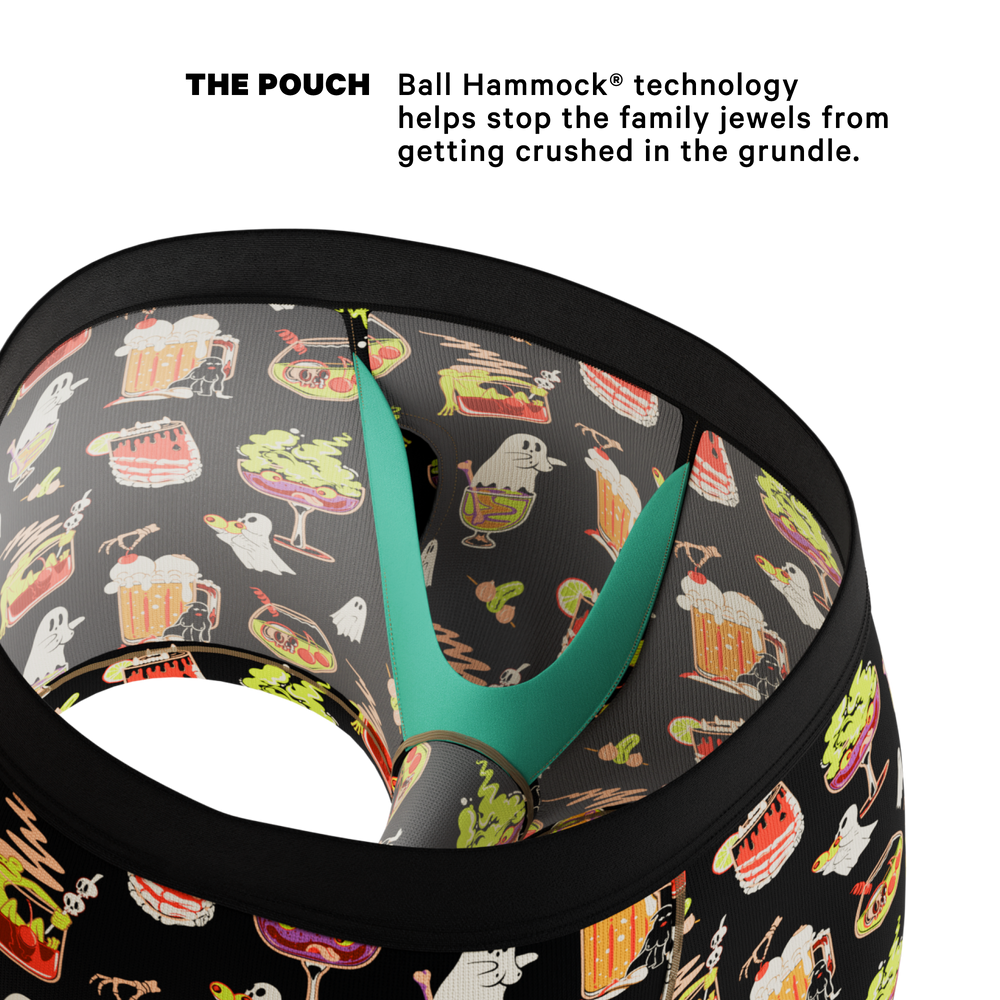 Shinesty The Potions Pub Halloween cocktail Ball Hammock pouch trunks – men's Halloween trunk underwear