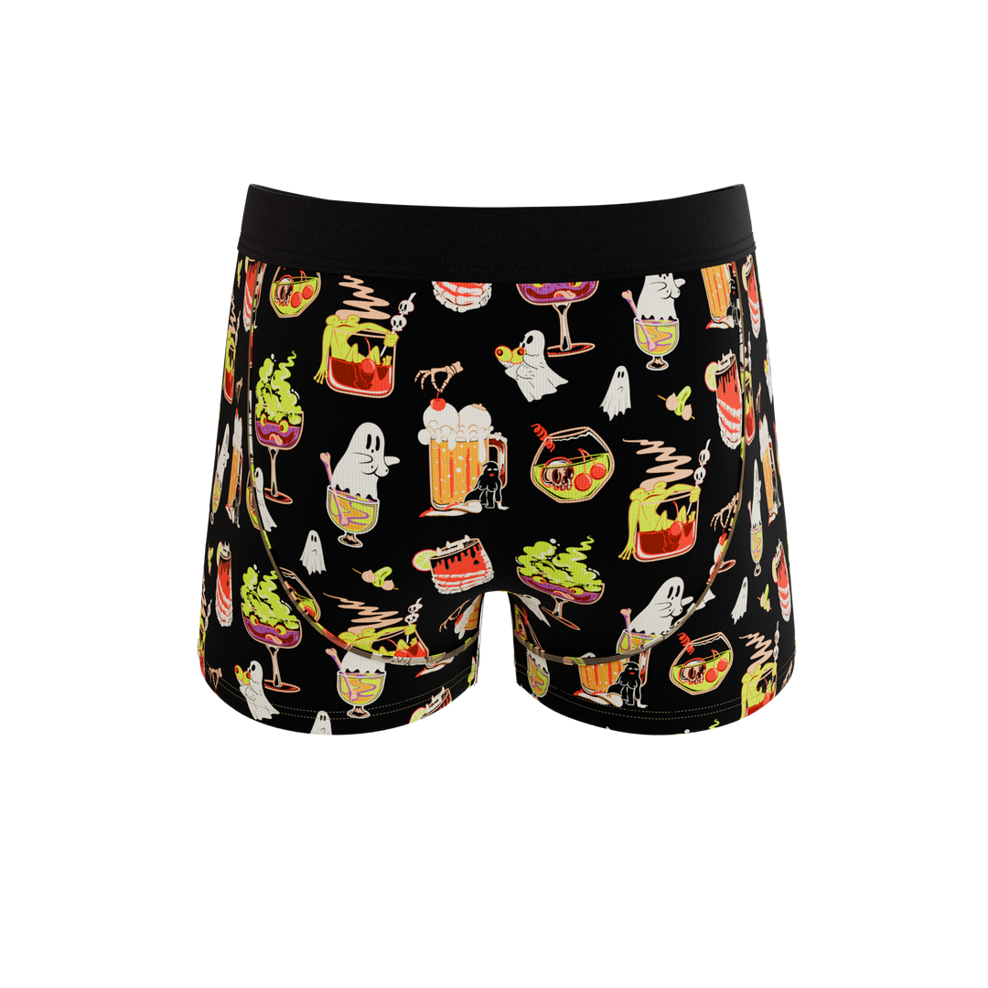 Shinesty The Potions Pub Halloween cocktail Ball Hammock pouch trunks – men's Halloween trunk underwear