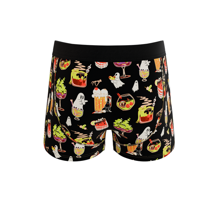 Shinesty The Potions Pub Halloween cocktail Ball Hammock pouch trunks – men's Halloween trunk underwear