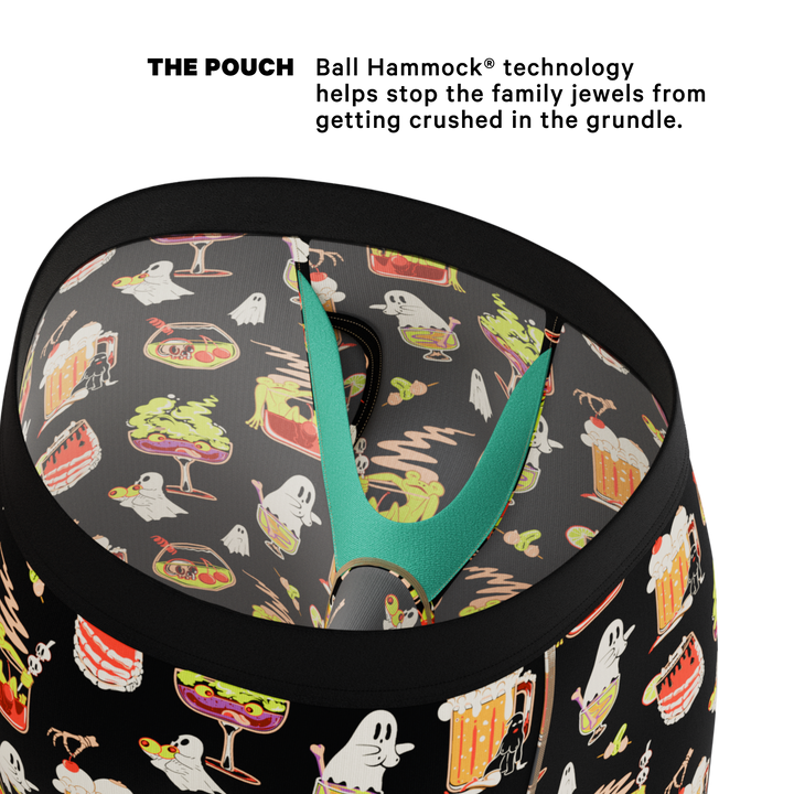 Shinesty The Potions Pub Halloween cocktail Ball Hammock long leg underwear with fly – Halloween long leg boxer
