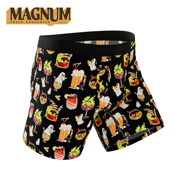 Shinesty The Potions Pub Halloween cocktail Ball Hammock Magnum Big Pouch – men's Halloween big pouch boxer