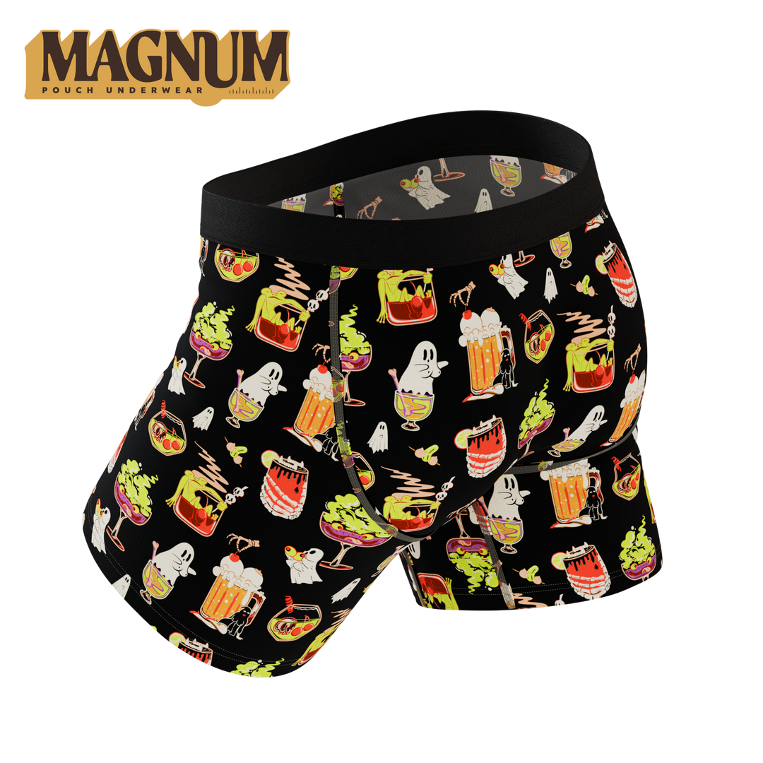 Shinesty The Potions Pub Halloween cocktail Ball Hammock Magnum Big Pouch – men's Halloween big pouch boxer