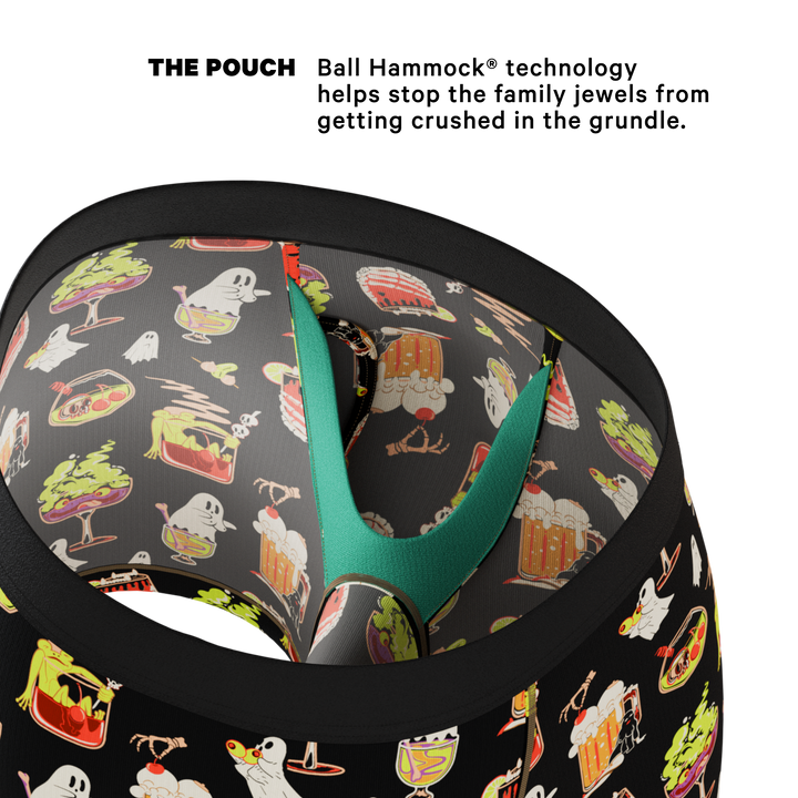 Shinesty The Potions Pub Halloween cocktail Ball Hammock underwear with fly – men's Halloween fly boxer
