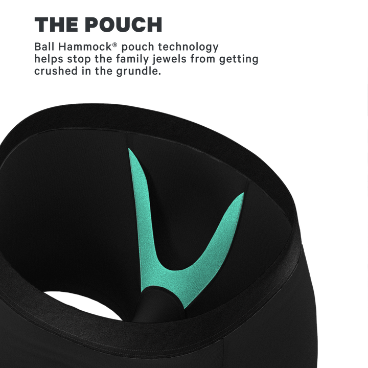 Shinesty Threat Level Midnight: Fart Proof Ball Hammock® Pouch Underwear