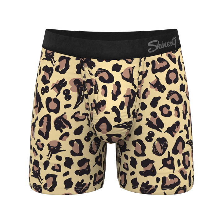 Shinesty "The Primal Passion" Naughty Cheetah Print Ball Hammock® Magnum Big Pouch Underwear